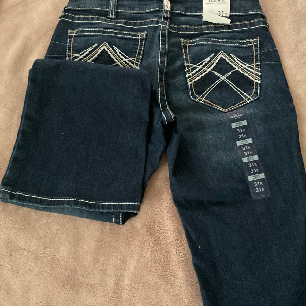 Ariat Women's Dark Indigo Boot Cut Jeans